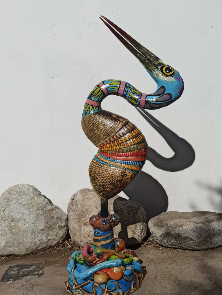 El guardián - Alebrije escultural original de la artista